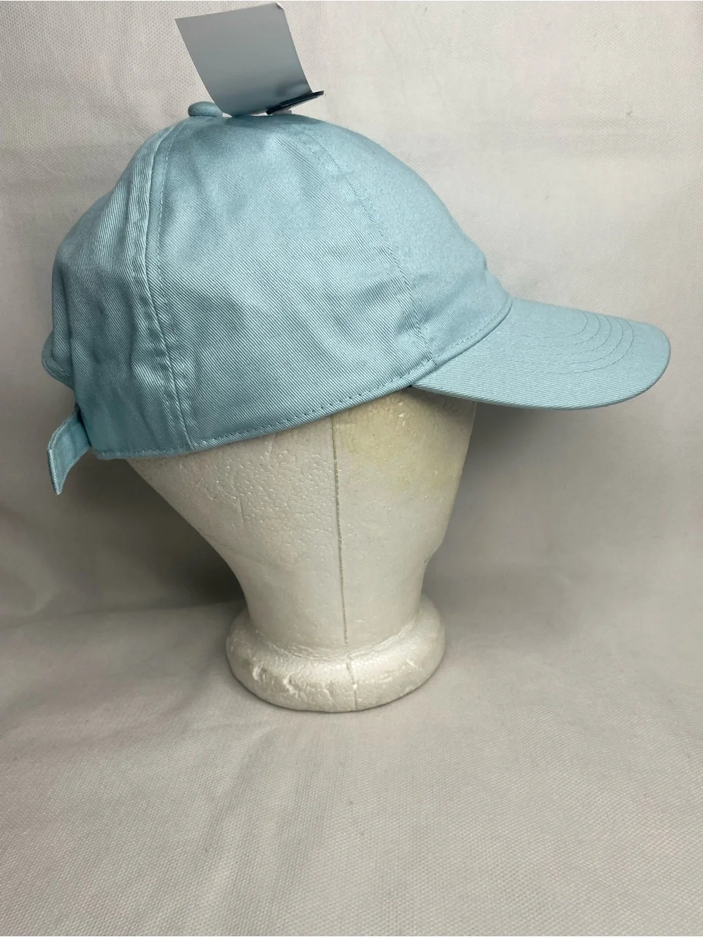 Nautica Classic Embroidered Logo J Class Dad Cap Baby Blue Adjustable Lined Hat